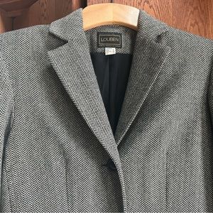 Louben beautiful herringbone duster coat